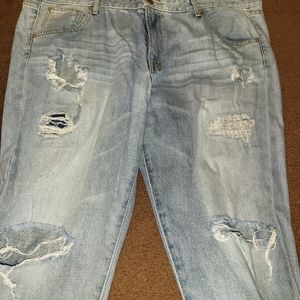 💲Mossimo 18/34 Boyfriend Crop Jeans